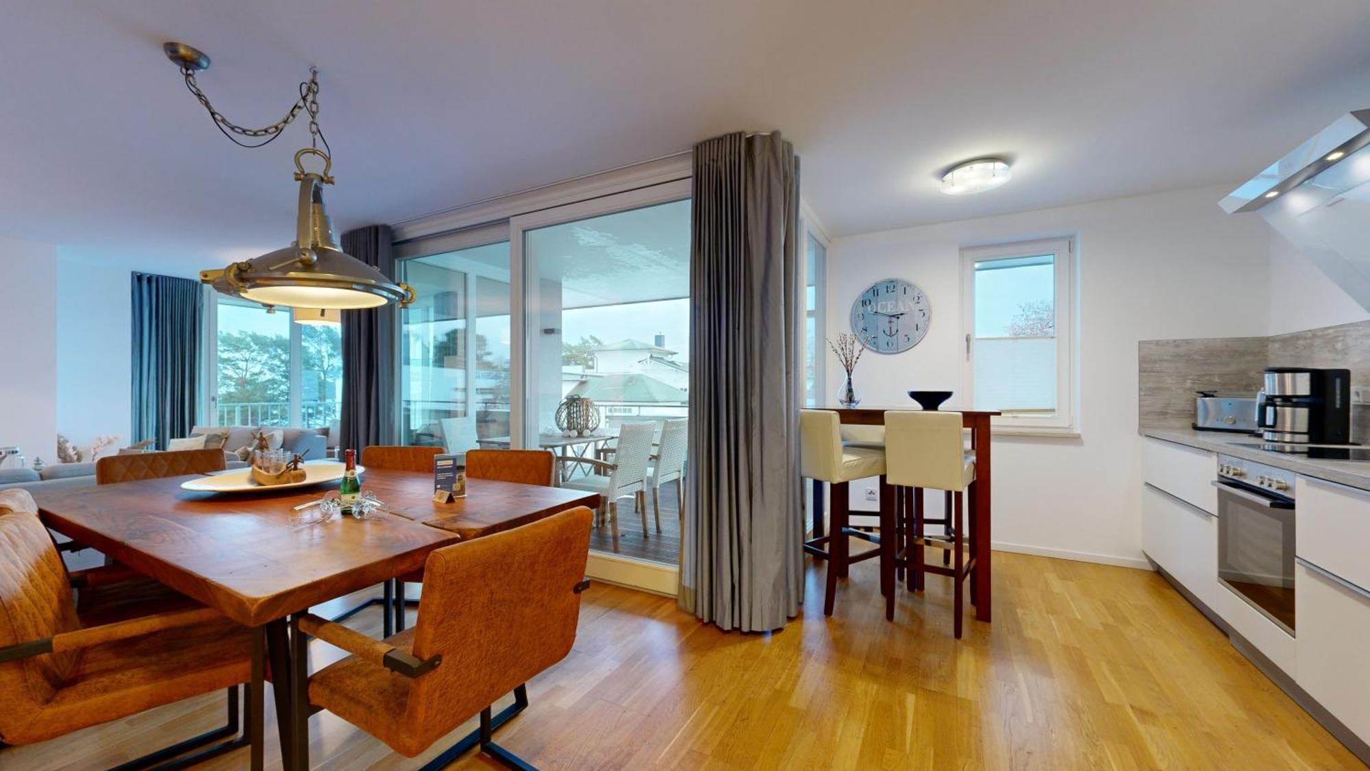 Strandnahe Fewos Mit Terrasse Oder Dachterrasse, Strandhaus Seeblick, Остзебад Бинц Экстерьер фото