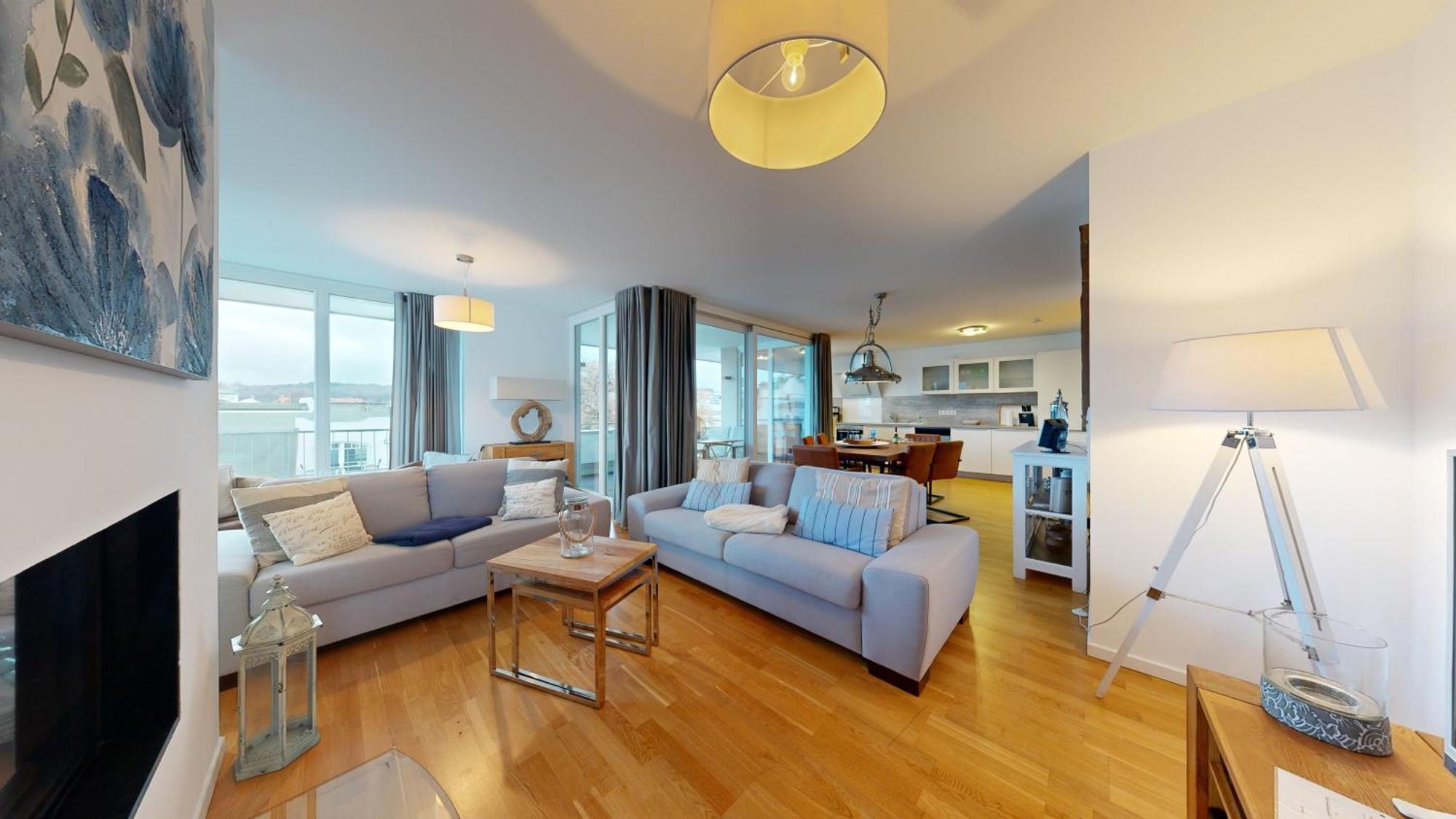 Strandnahe Fewos Mit Terrasse Oder Dachterrasse, Strandhaus Seeblick, Остзебад Бинц Экстерьер фото