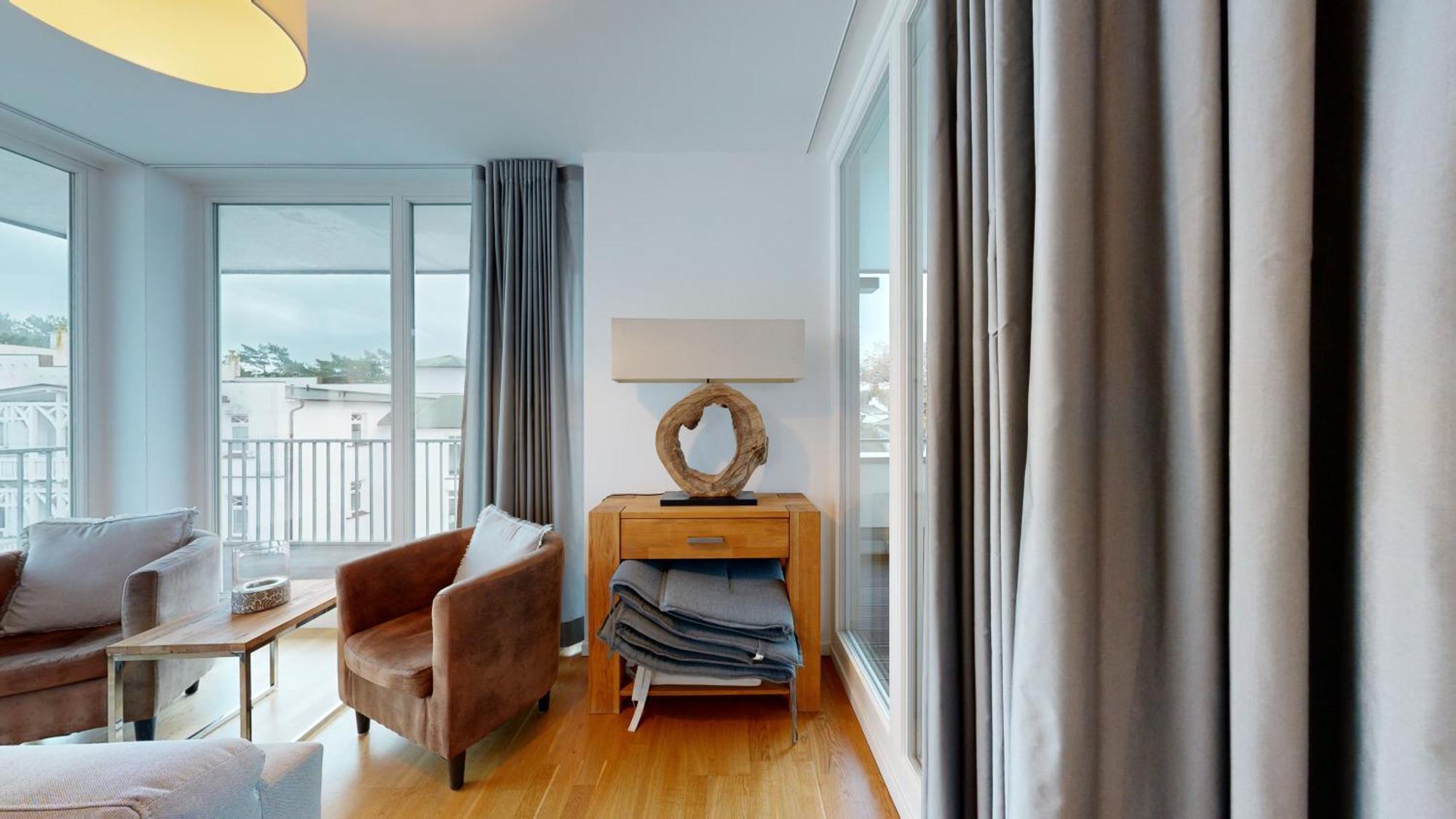 Strandnahe Fewos Mit Terrasse Oder Dachterrasse, Strandhaus Seeblick, Остзебад Бинц Экстерьер фото